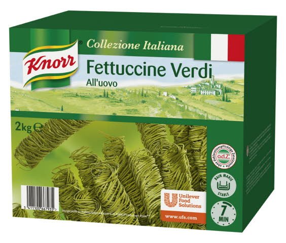 Knorr Collezione Italiana Deegwaren Fettuccini Verdi All'uovo -