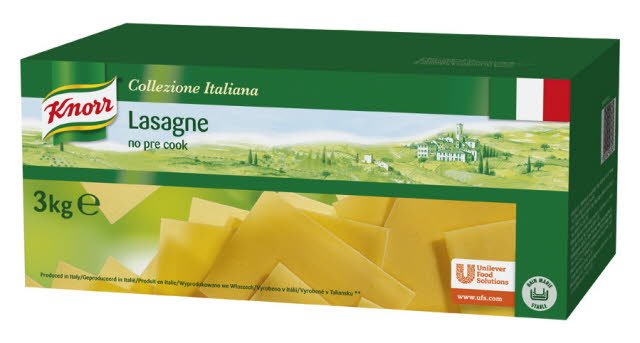 Knorr Collezione Italiana Deegwaren Lasagne -