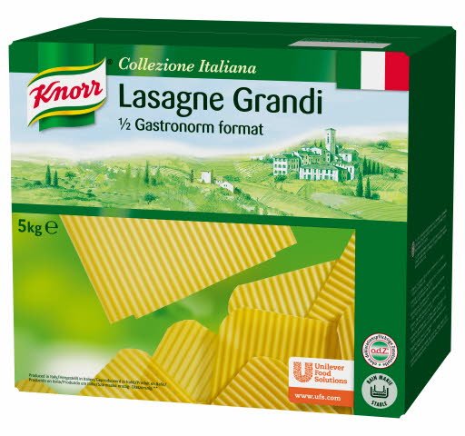 Knorr Collezione Italiana Deegwaren Lasagne Grandi -