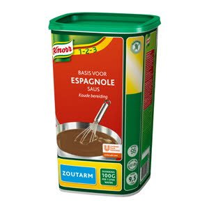 Knorr Espagnolesaus zoutarm -