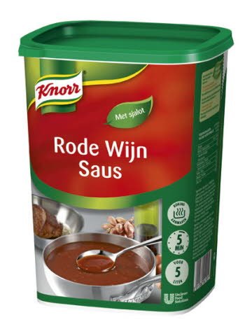 Knorr Rode Wijnsaus -