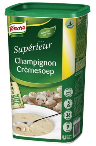 Knorr Supérieur Champignon Crèmesoep -