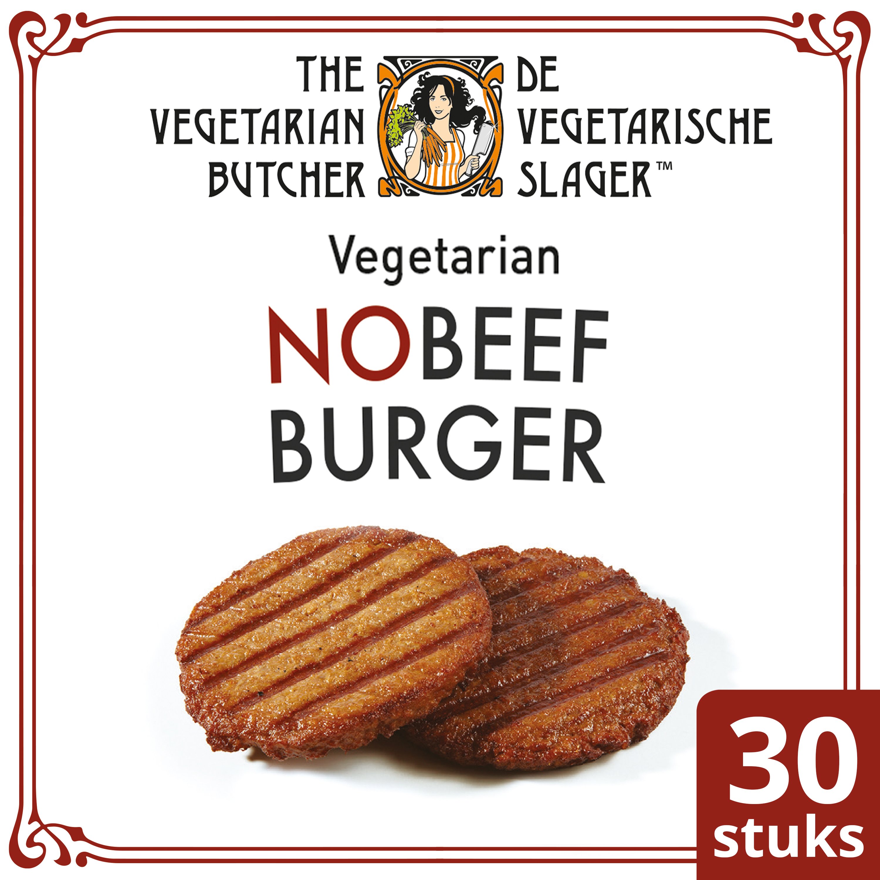 The Vegetarian Butcher NoBeef Burger 2.4 kg Unilever Food Solutions