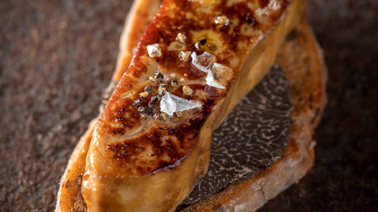 Gekonfijte eendenlever ‘a la plancha’ Gekonfijte eendenlever ‘a la plancha’