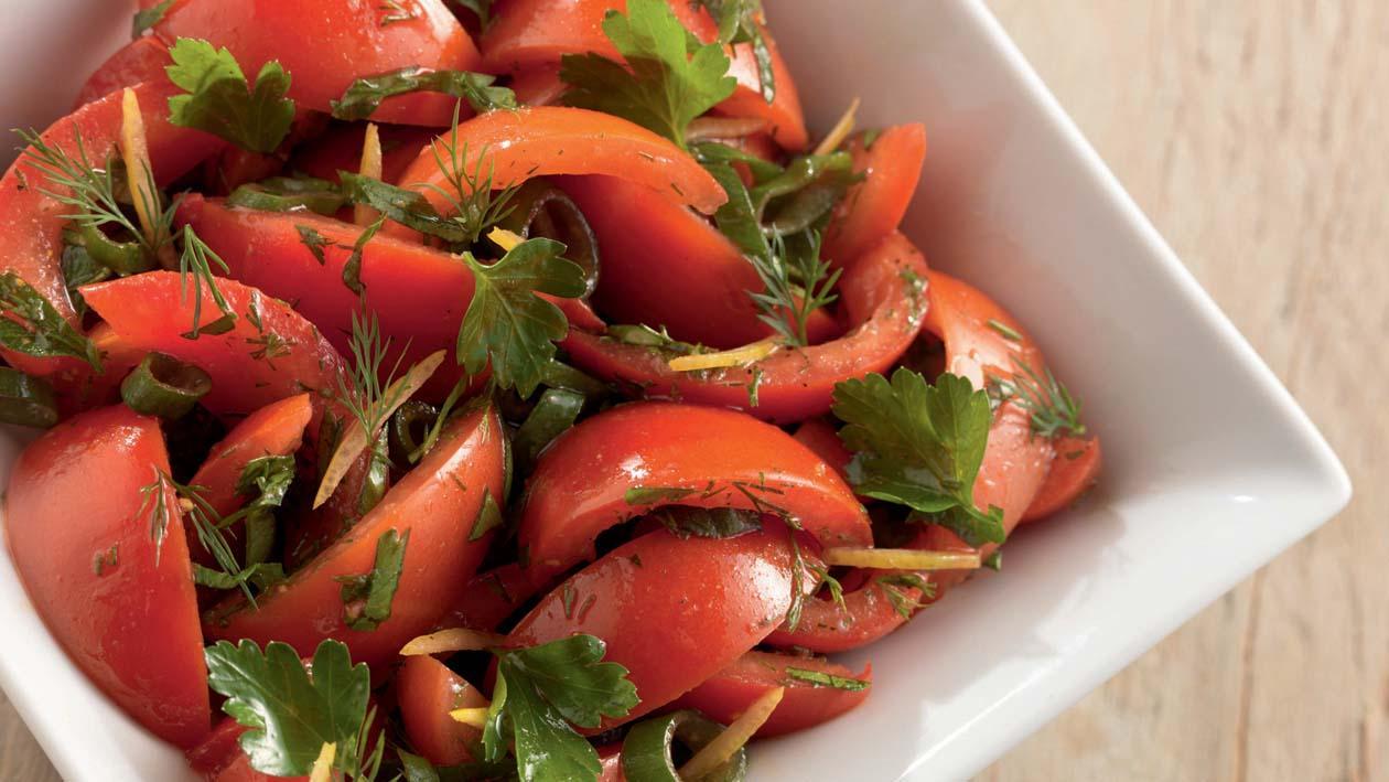 Marokkaanse tomatensalade – Recept Marokkaanse tomatensalade – Recept