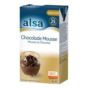 Alsa Chocolade Mousse Vloeibaar 25 porties -