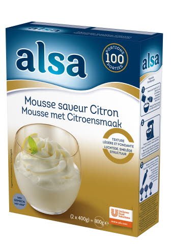 Alsa Citroen Mousse Poeder 100 porties -