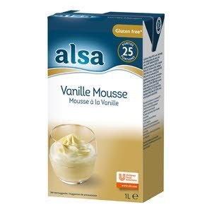 Alsa Vanille Mousse Vloeibaar 25 porties -