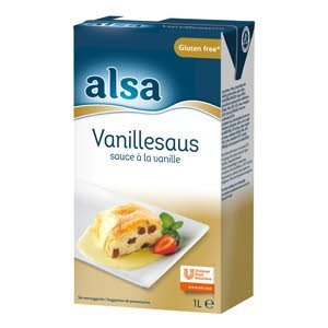 Alsa Vanille Saus Vloeibaar 1L -