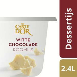 Carte d'Or Witte Chocolade roomijs -