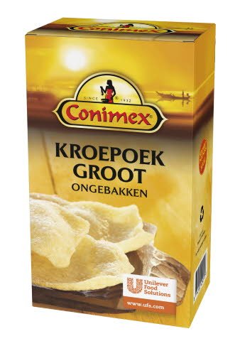 Conimex Kroepoek Ongebakken groot 0,5kg -