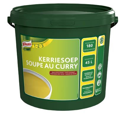 Knorr 1-2-3 Kerriesoep in grootverpakking -