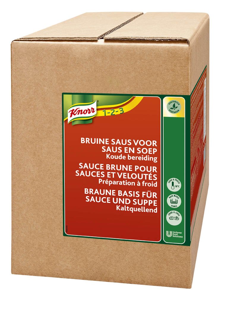 Knorr 1-2-3 Koude Basis Bruine Saus 3kg -