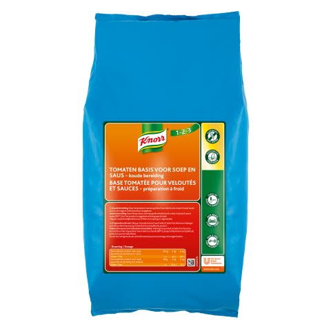 Knorr 1-2-3 Koude Basis Tomaten Saus 3kg -