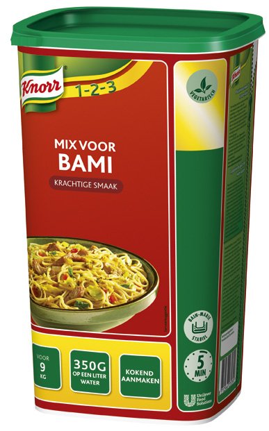Knorr 1-2-3 Mix voor Bami 0,72kg -