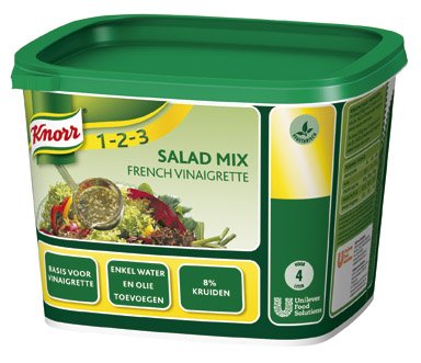 Knorr 1-2-3 Salad Mix French Vinaigrette Poeder 4L -