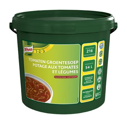 Knorr 1-2-3 Tomaten Groentesoep in grootverpakking -