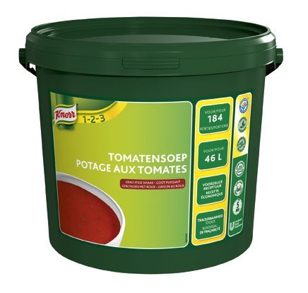 Knorr 1-2-3 Tomatensoep in grootverpakking Poeder 46L -