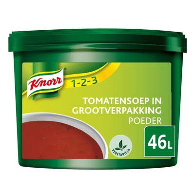 Knorr 1-2-3 Tomatensoep in grootverpakking Poeder 46L -