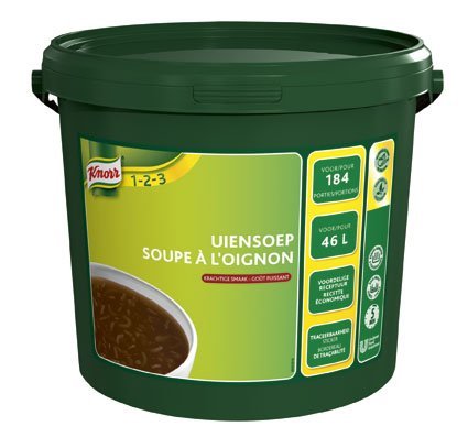 Knorr 1-2-3 Uiensoep in grootverpakking Poeder 46L -