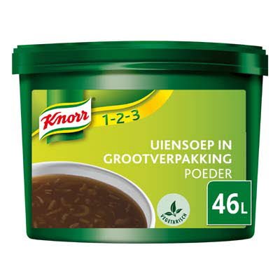 Knorr 1-2-3 Uiensoep in grootverpakking Poeder 46L -