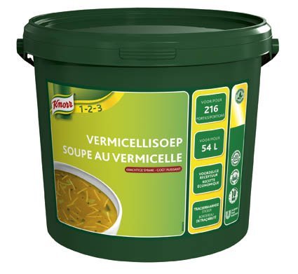 Knorr 1-2-3 Vermicellisoep in grootverpakking -