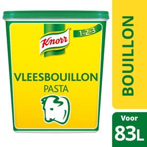 Knorr 1-2-3 Vleesbouillon Pasta opbrengst 83L -