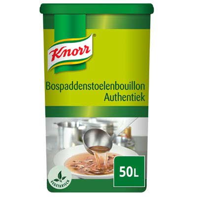 Knorr Bospaddenstoelenbouillon Authentiek Poeder opbrengst 50L -