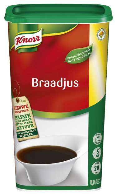Knorr Braadjus Poeder opbrengst 20L -