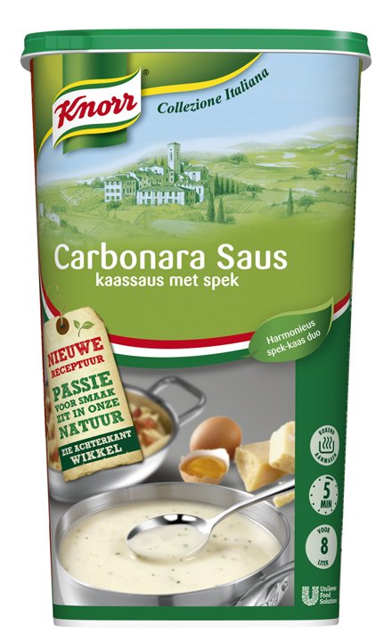 Knorr Collezione Italiana Carbonara Saus Poeder 7L -