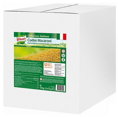 Knorr Collezione Italiana Macaroni Kookstabiel 3kg -