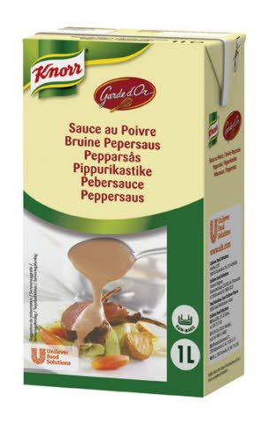 Knorr Garde d'Or Bruine Pepersaus 1L -