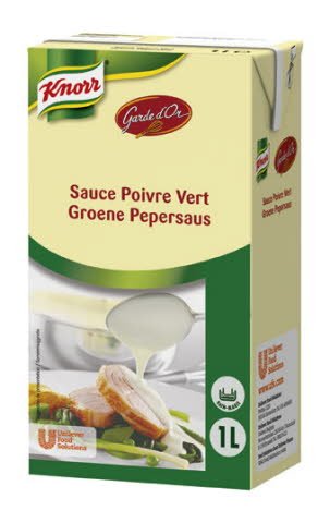 Knorr Garde d'Or Groene Pepersaus 1L -