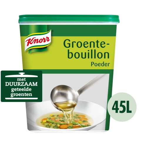 Knorr Groentebouillon Authentiek Poeder 45L -