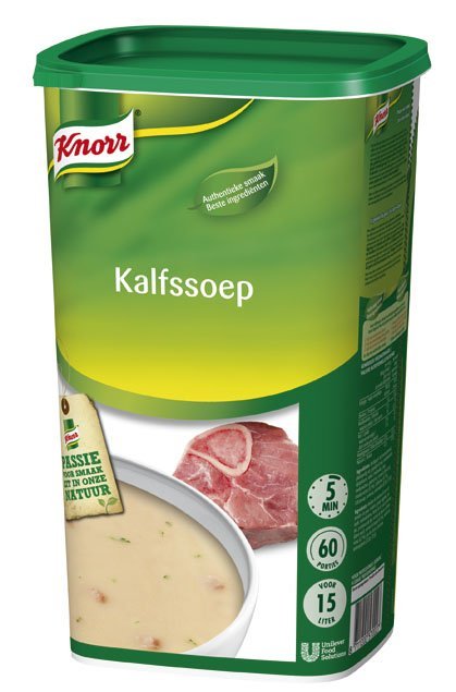 Knorr Kalfssoep Poeder 15L -