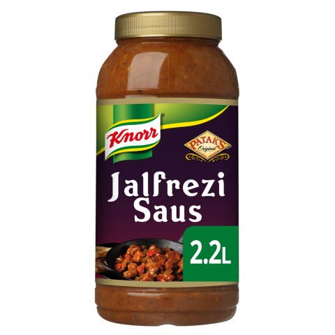 Knorr Patak’s Jalfrezi Curry Saus 2.2 L -