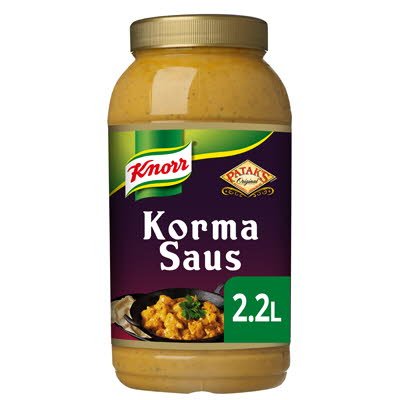 Knorr Patak’s Korma Curry Saus 2.2 L -