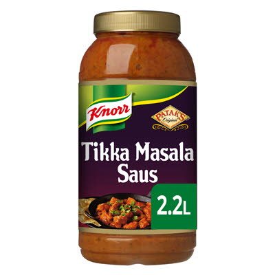 Knorr Patak’s Tikka Masala Curry Saus 2.2 L -