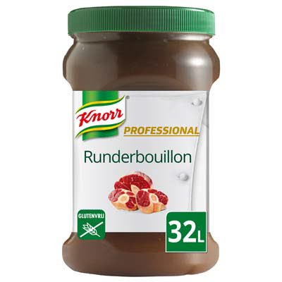 Knorr Professional Runderbouillon Gelei opbrengst 32L -