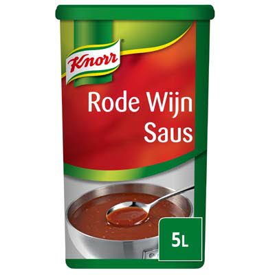 Knorr Rode Wijn Saus Poeder 5L -