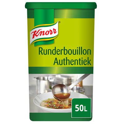 Knorr Runderbouillon Authentiek Poeder opbrengst 50L -
