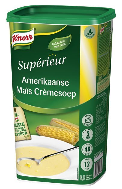 Knorr Supérieur Amerikaanse Maïs Crèmesoep -