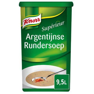 Knorr Supérieur Argentijnse Rundersoep Poeder 9,5L -