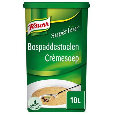 Knorr Supérieur Bospaddenstoelen Crèmesoep Poeder 10L -