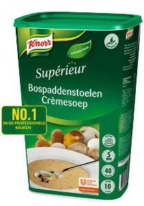 Knorr Supérieur Bospaddestoelen Crèmesoep -