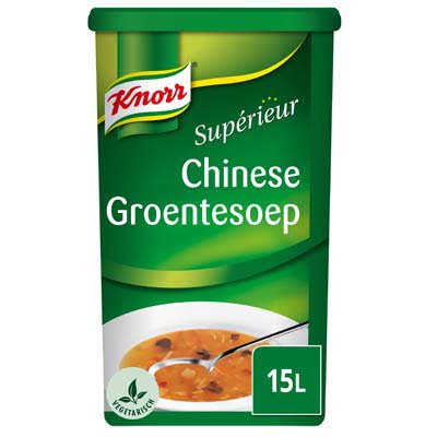 Knorr Supérieur Chinese Groentesoep Poeder 15L -