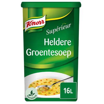 Knorr Supérieur Heldere Groentesoep Poeder 16L -
