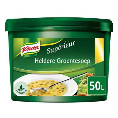Knorr Supérieur Heldere Groentesoep Poeder 50L -