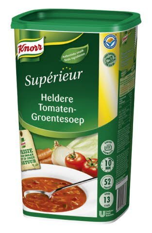 Knorr Supérieur Heldere Tomaten-Groentesoep -