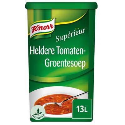 Knorr Supérieur Heldere Tomaten-Groentesoep Poeder 13L -